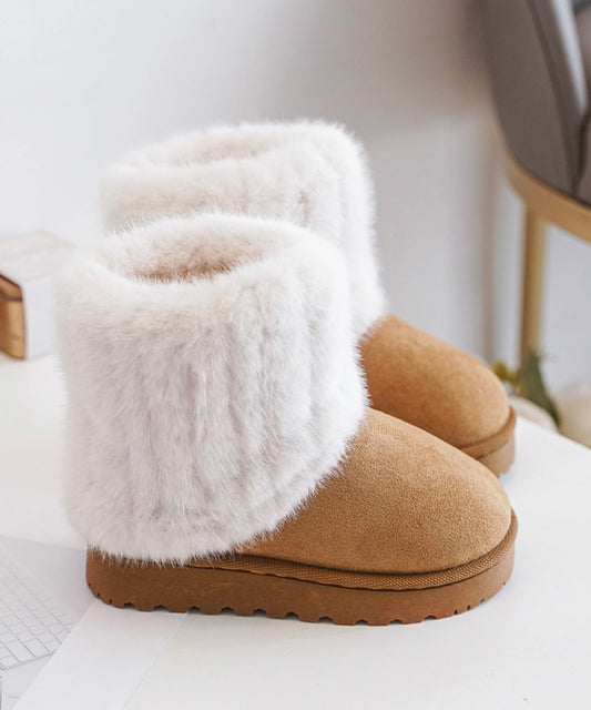 Bottines fourré Camel