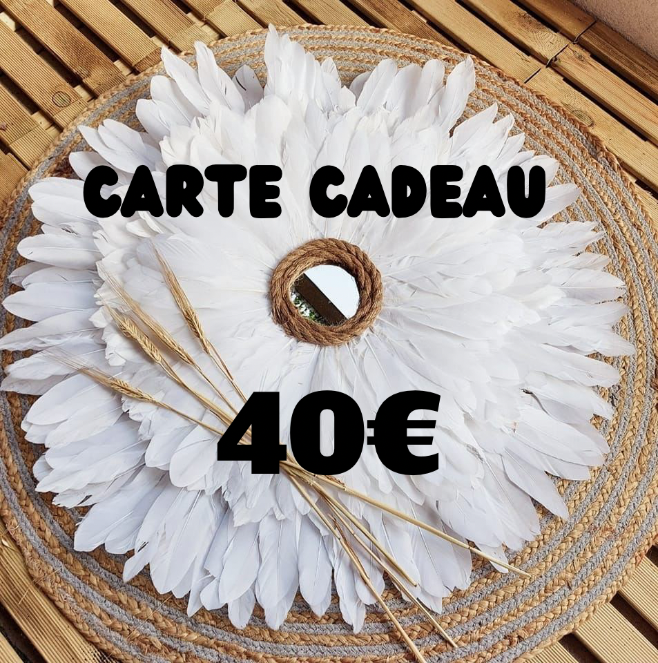 Carte cadeau 🎁