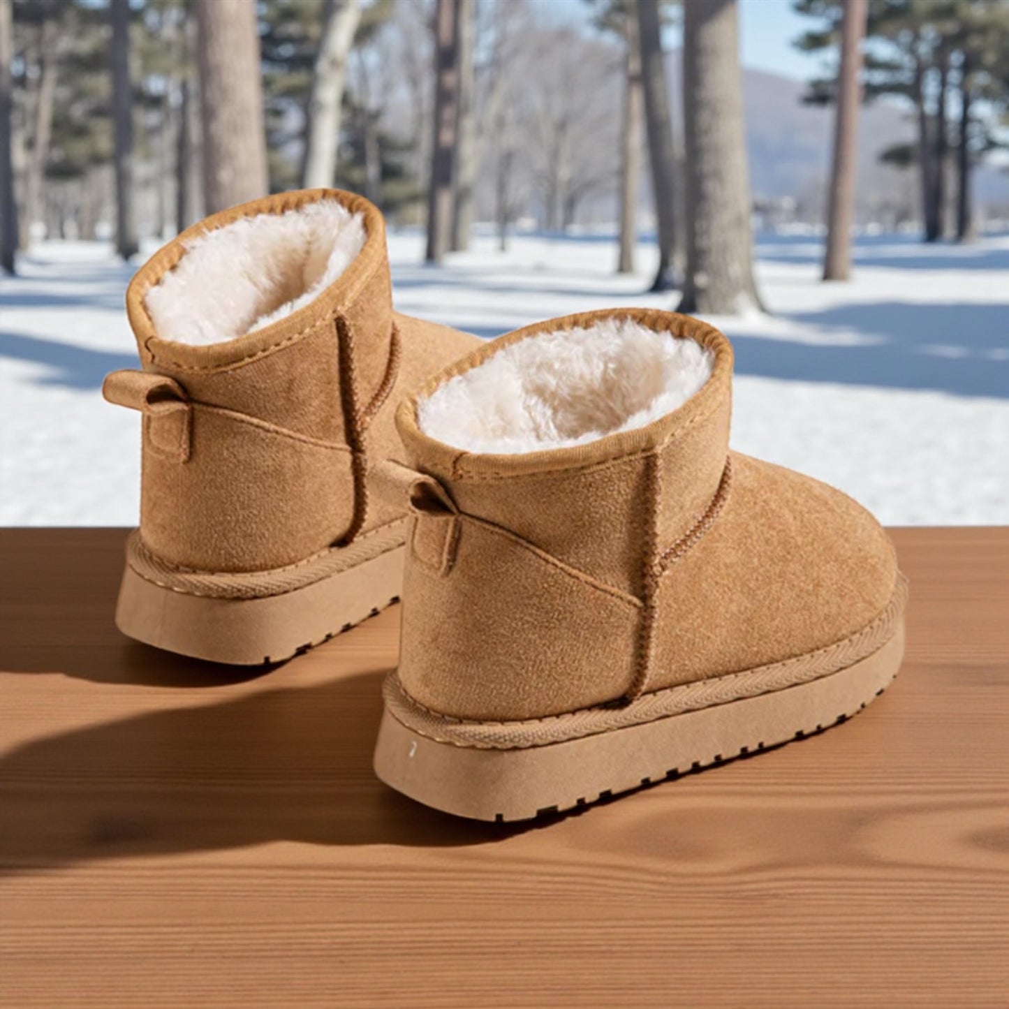 Bottines Crysa – Camel