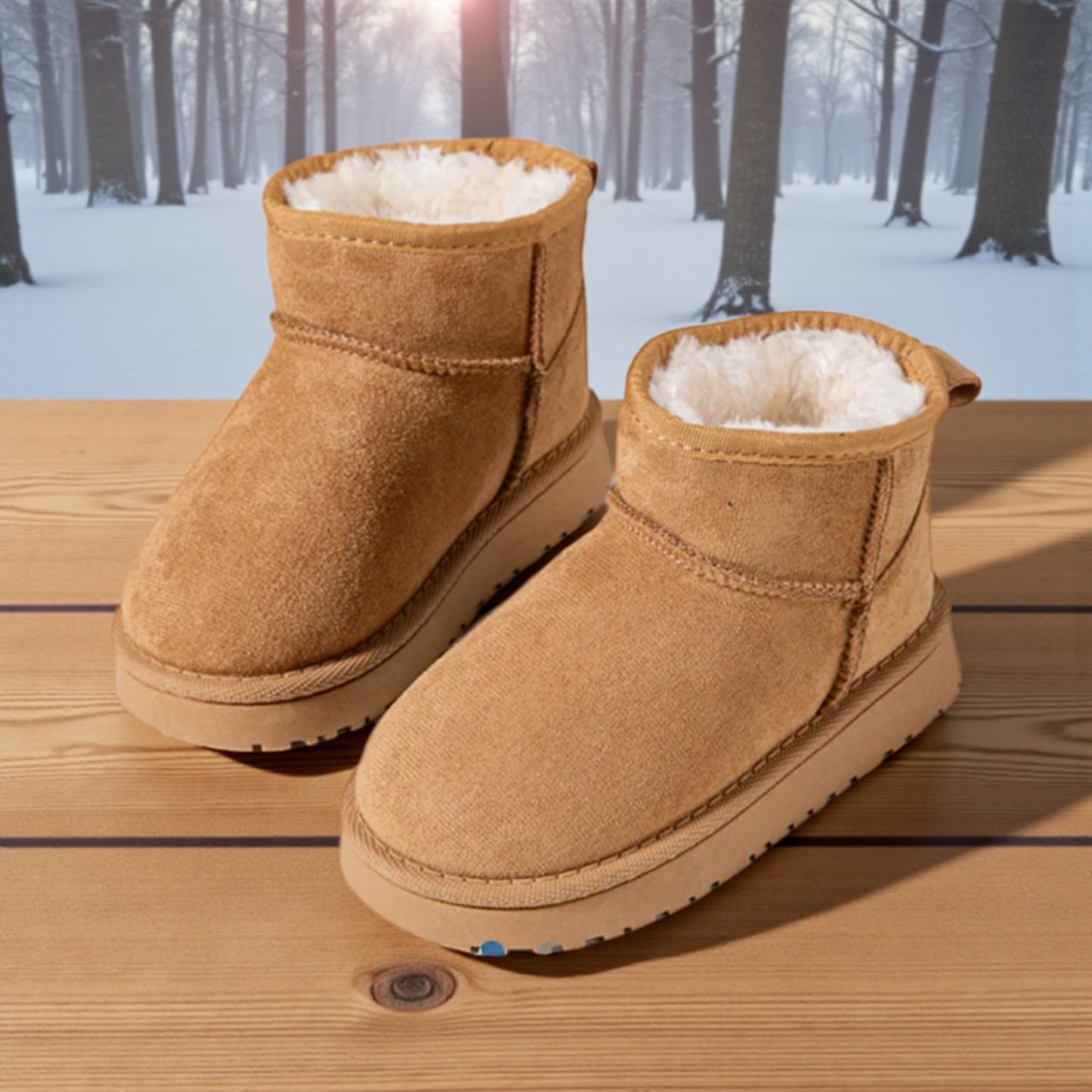 Bottines Crysa – Camel